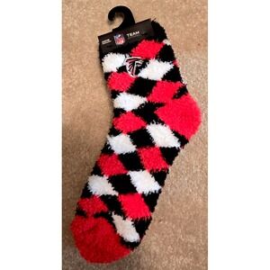 For Bare Feet Socks Women's Diamond - Atlanta Falcons 109‎ Red OSFM 6-10